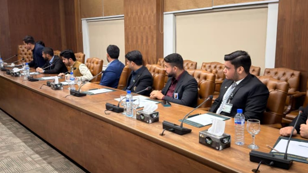 During Delegation to Lahore Chamber of Commerce and Industry