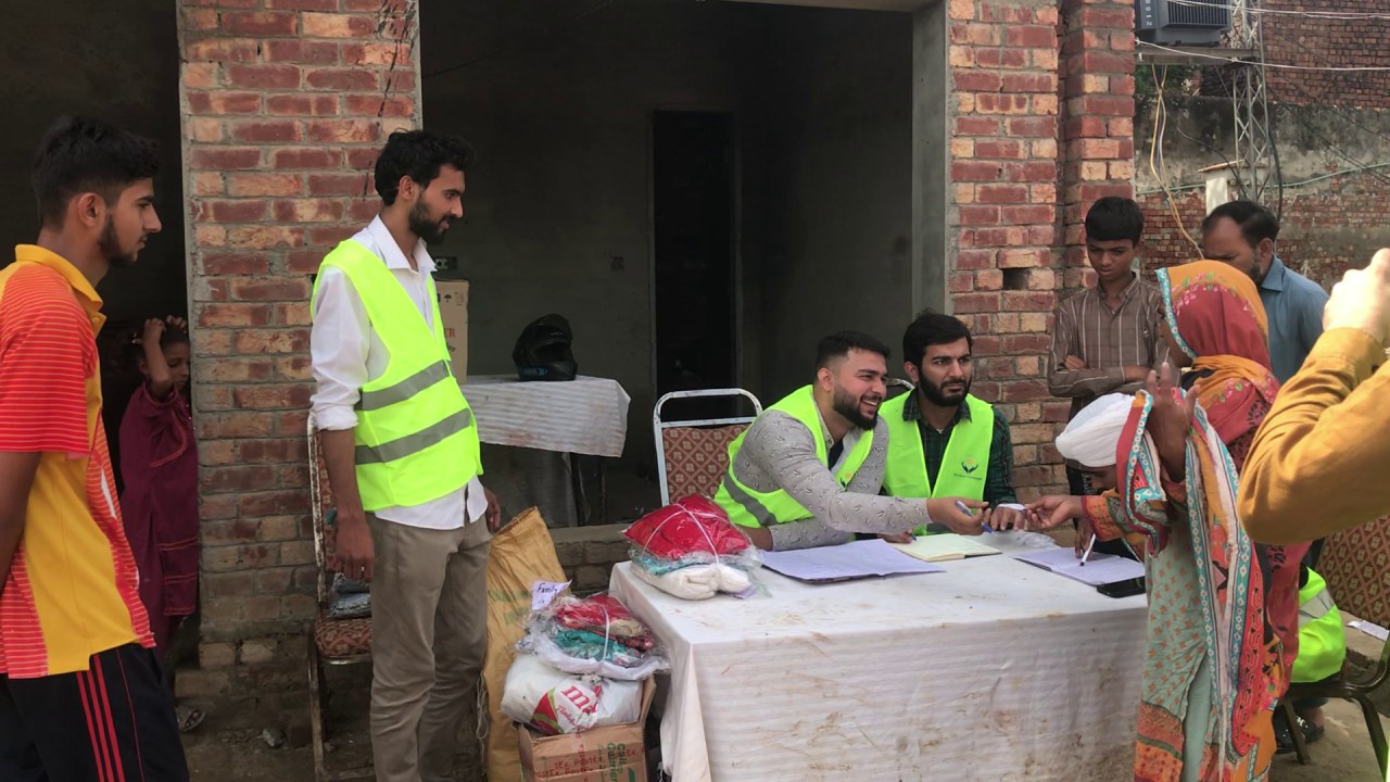 During Flood Relief Campaign 2025