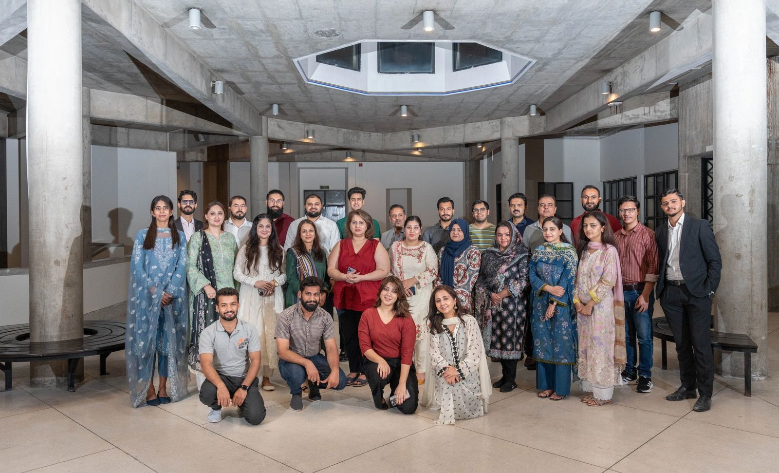 Zill E Rukh Mushtaq at the Professional Communication Skills course graduation, LUMS