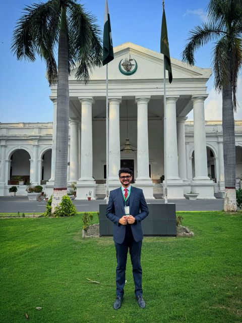 Zill E Rukh Mushtaq representing FARZIL LAW at the National School of Public Policy, Lahore