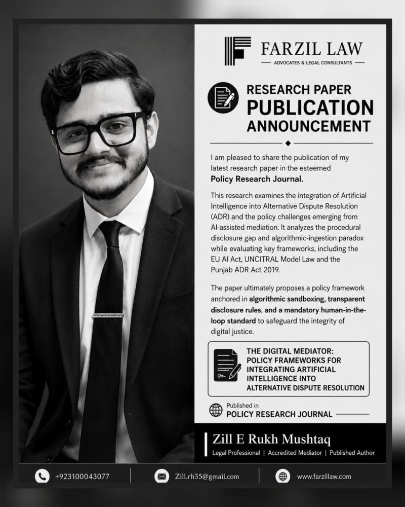 Zill E Rukh Mushtaq's publication, The Digital Mediator